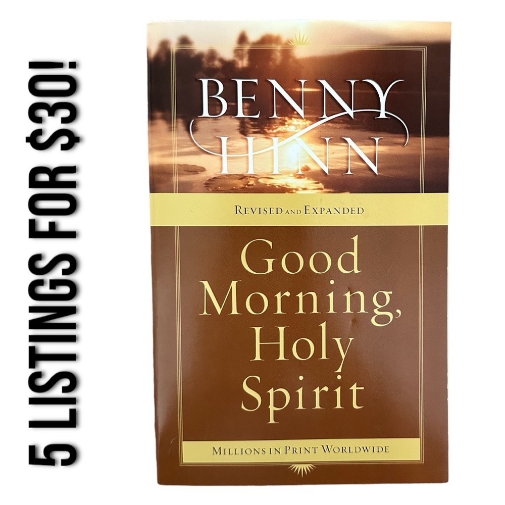 Benny Hinn Good morning Holy Spirit book - new